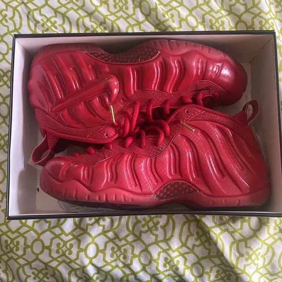 Nike Foamposite Red October - Picture 2 of 5